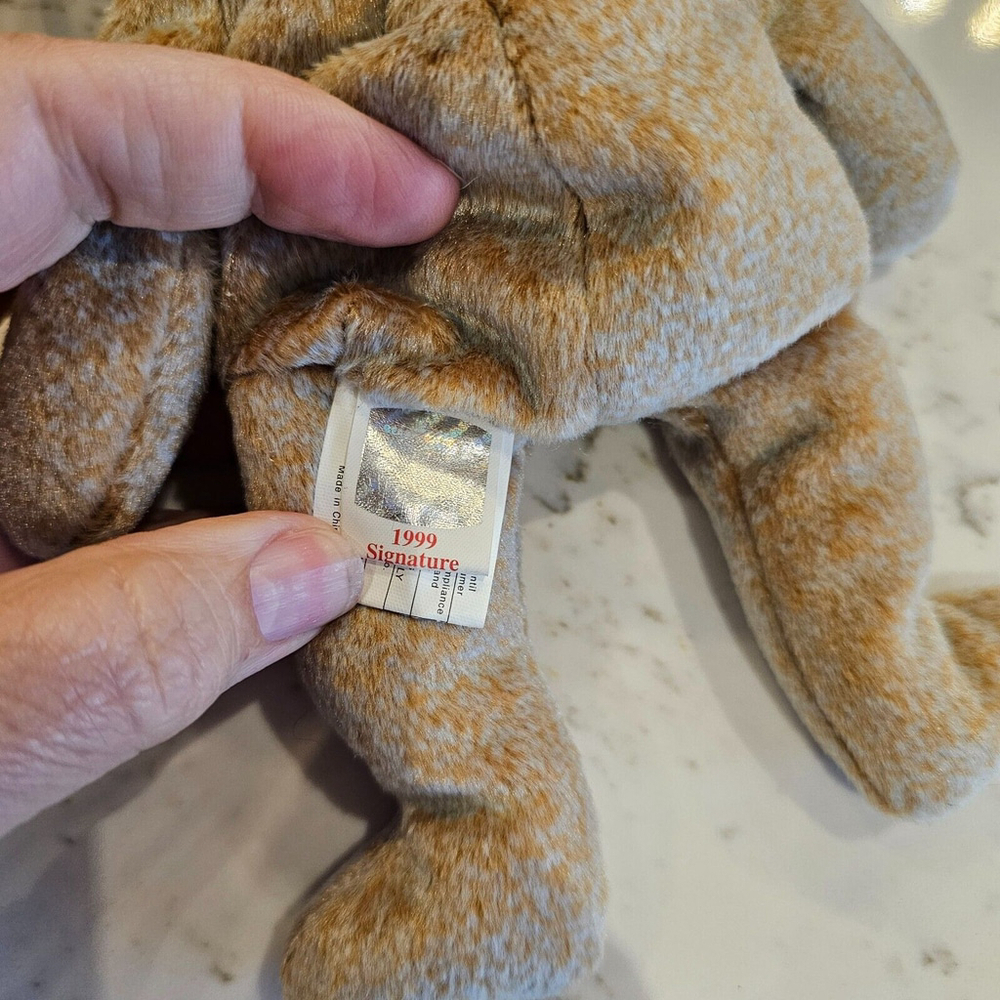1999 Signature The Bear TY beanie baby Vintage - Picture 7 of 9